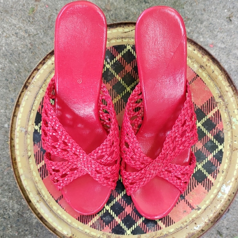 Messina Vintage Wedge Heels - Picture 7 of 7